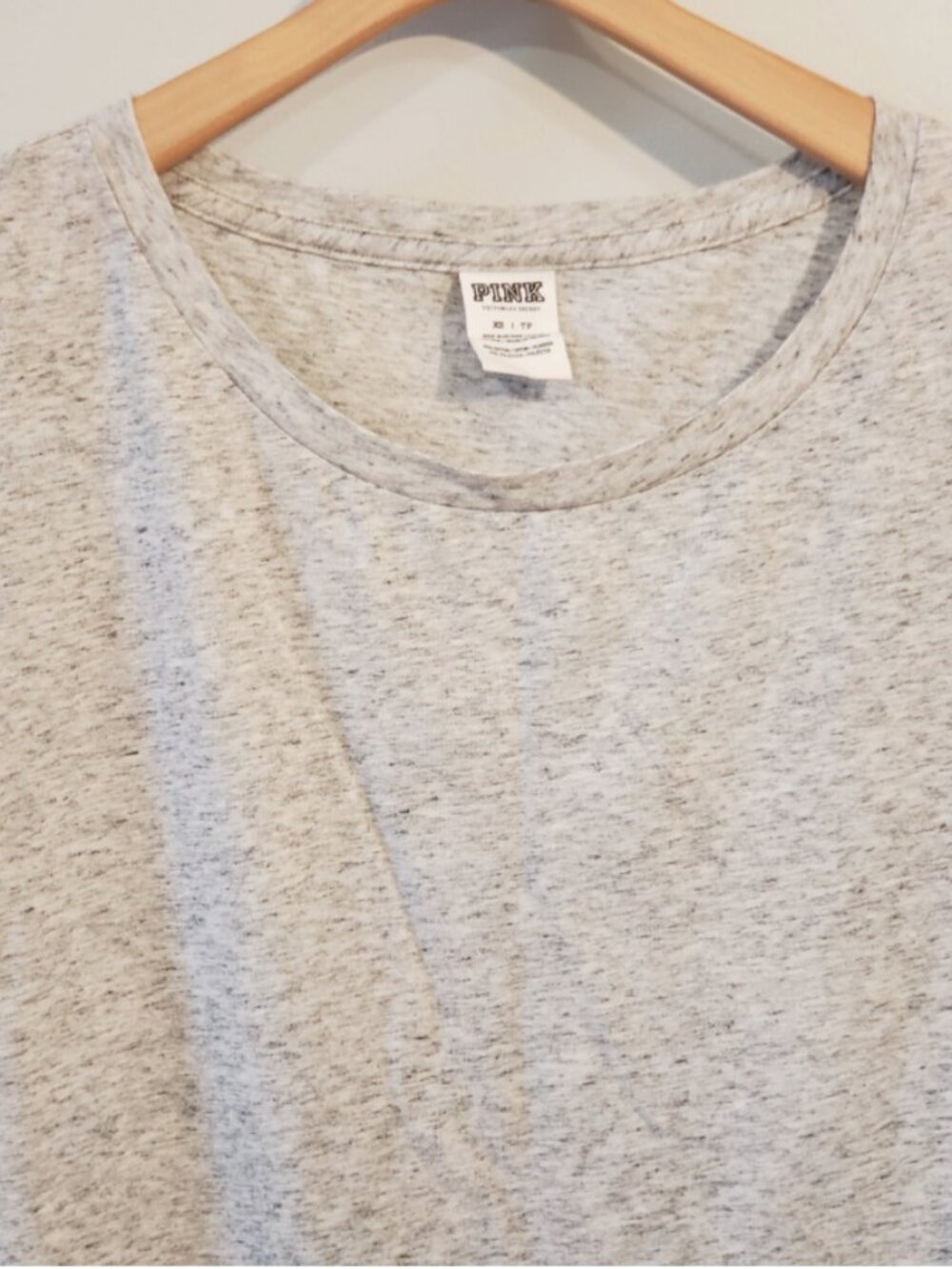 PINK Victoria’s Secret Sweatshirt Womens XS Gray Long Sleeve Cozy Pullover - Picture 6 of 6